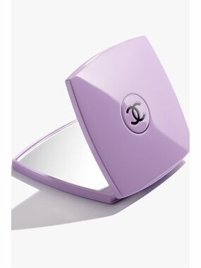 CHANEL purple Double-Sided Compact Mirror limited edition new